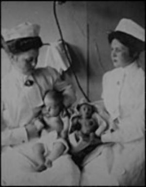 Nurses with Wonderland Babies